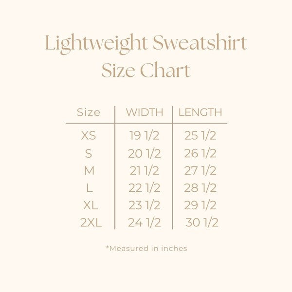 Retro Fall Babe Wavy Lightweight Sweatshirt