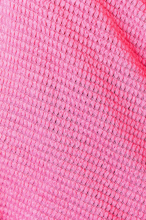 Zenana Full Size Round Neck High-Low Slit Knit Top