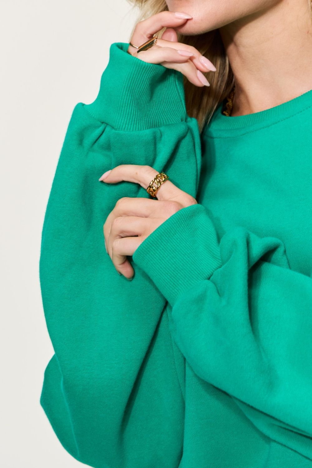 Simply Love Full Size MAMA BUNNY Graphic Drop Shoulder Oversized Sweatshirt