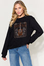 Simply Love Full Size Graphic Long Sleeve Sweatshirt