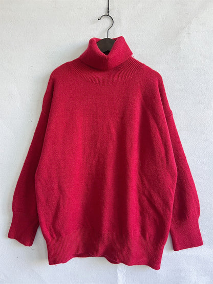 Turtleneck Long Sleeve Sweater