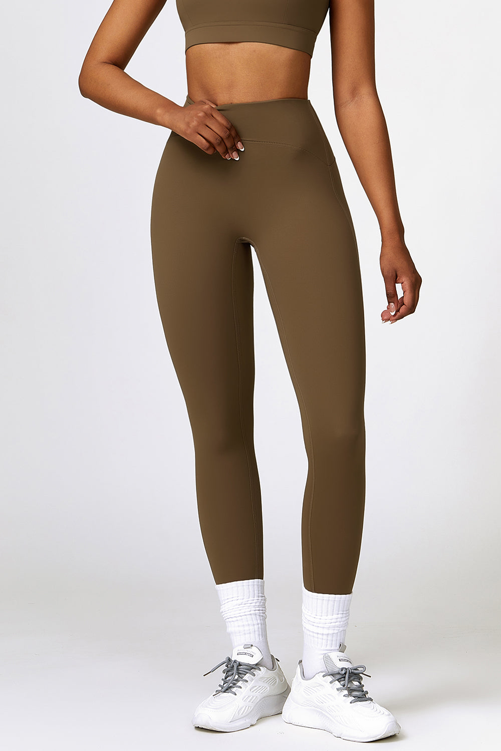 Breathable Wide Waistband Active Leggings