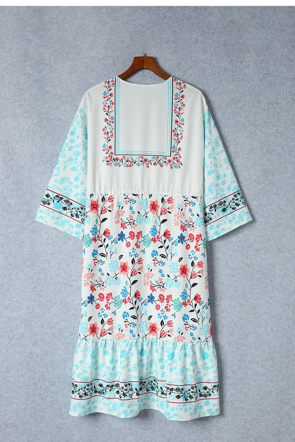 Printed Open Front Cover-Up