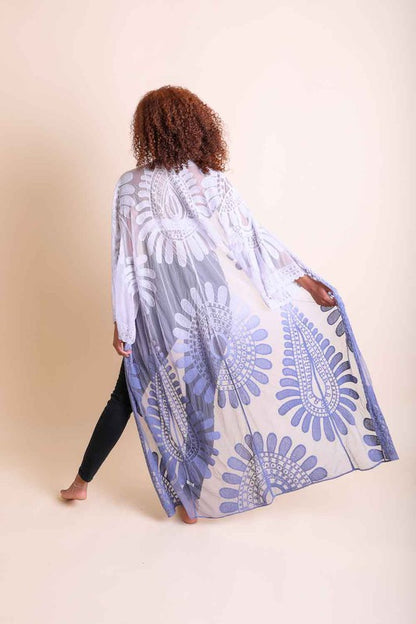 Ombre Bohemian Lace Kimono