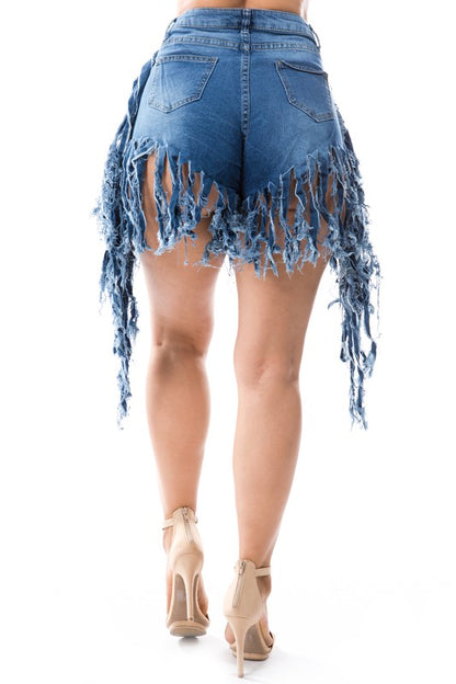 DENIM SHORT