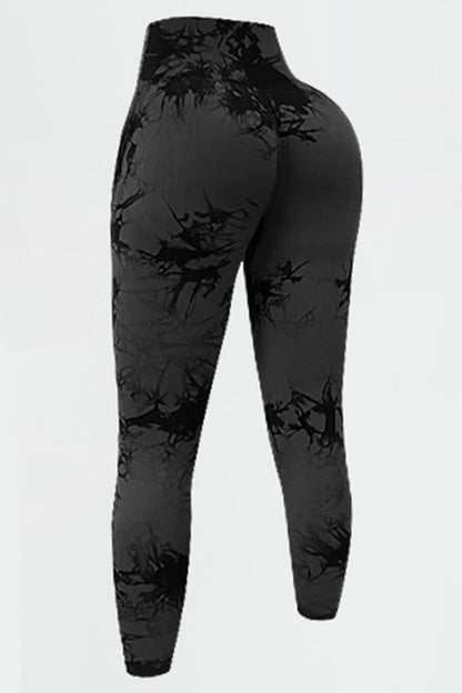 Printed High Waist Active Leggings