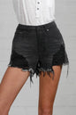 High Rise Black Shorts