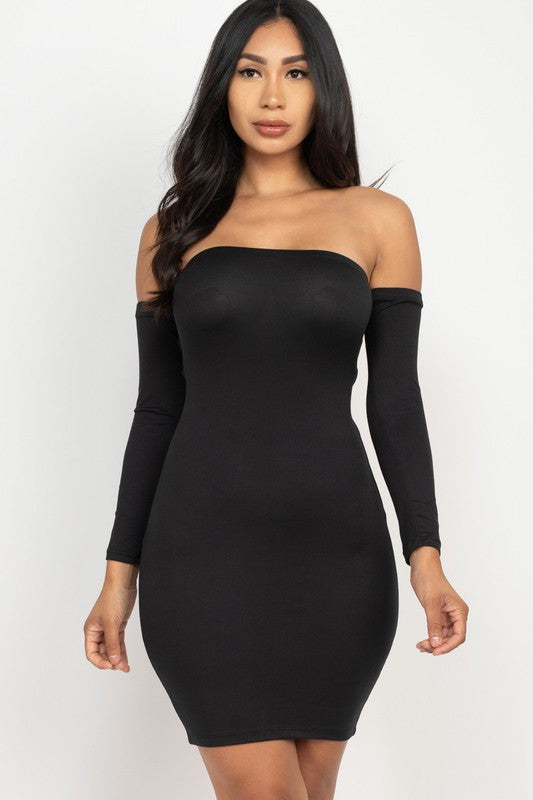 Criss-Cross Open Back Bodycon Dress