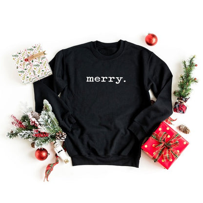 Merry Graphic Sweatshirt