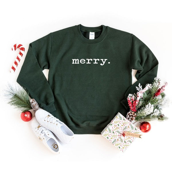 Merry Graphic Sweatshirt