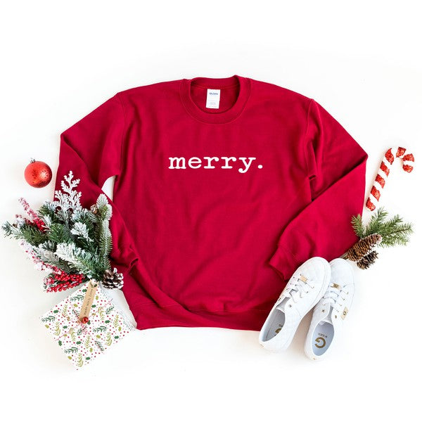 Merry Graphic Sweatshirt