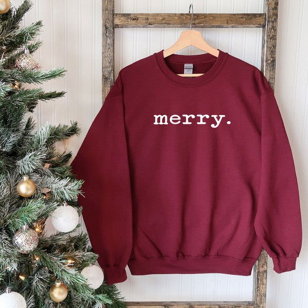 Merry Graphic Sweatshirt