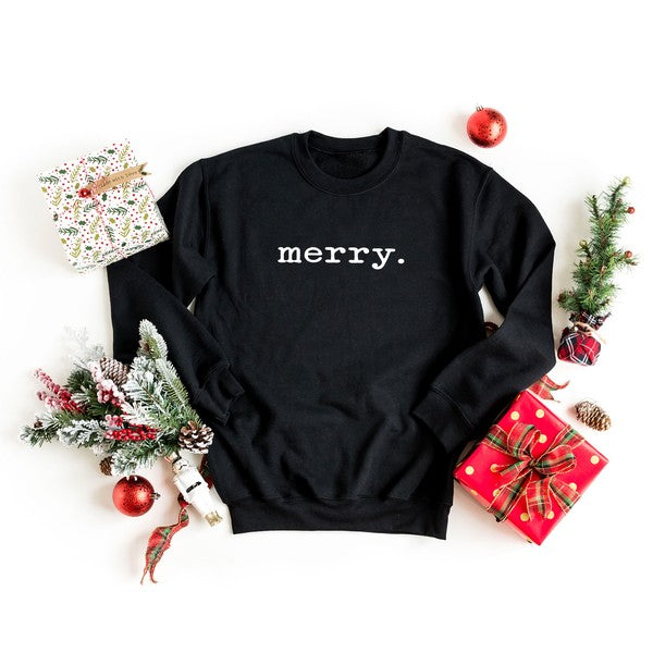 Merry Graphic Sweatshirt