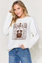 Simply Love Full Size Graphic Long Sleeve Sweatshirt