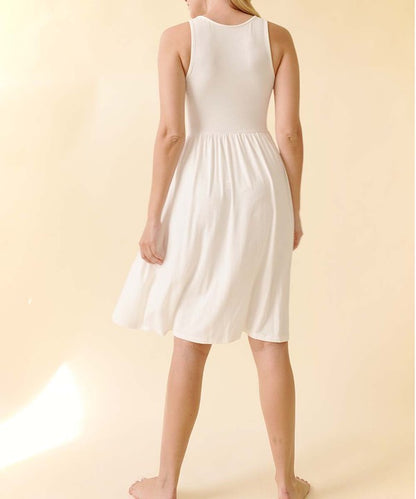 BAMBOO AMY KNEE LENGTH DRESS