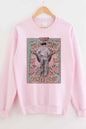 WILD WEST COWBOY GRAPHIC PLUS SIZE SWEATSHIRT