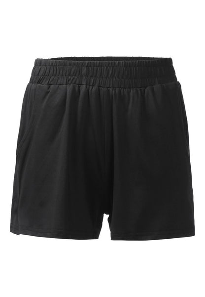 High Kicks Solid Cotton Shorts