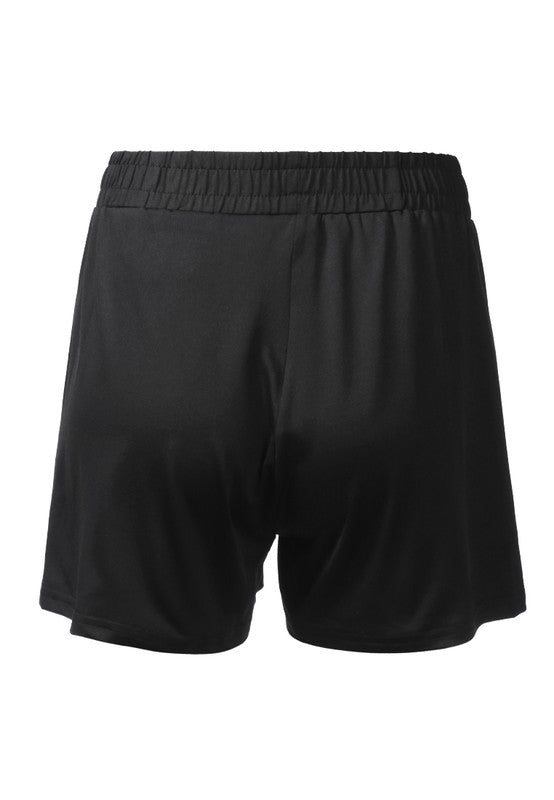 High Kicks Solid Cotton Shorts