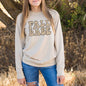 Retro Fall Babe Wavy Lightweight Sweatshirt