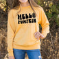 Hello Pumpkin Bold Lightweight Sweatshirt