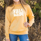 Fall Babe Wavy Stars Lightweight Sweatshirt