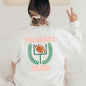 Tailgate Club Colorful Front & Back Sweatshirt