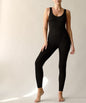 BAMBOO YOGA OVERALL NEW BLACK