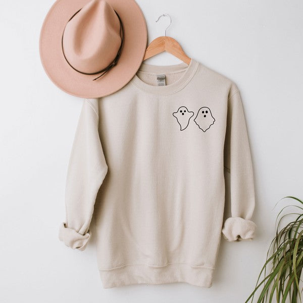 Boho Ghost Mini Graphic Sweatshirt