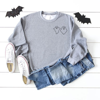 Boho Ghost Mini Graphic Sweatshirt