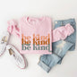 Be Kind Boho Graphic Sweatshirt