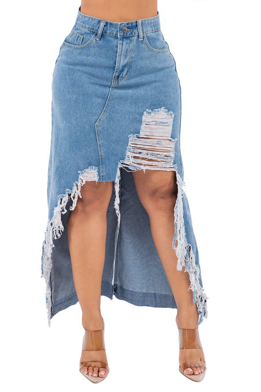 SEXY DENIM SKIRT