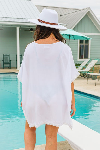 The Sandy- Chiffon Beach Cover Up