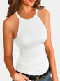 Full Size Round Neck Spaghetti Strap Tank