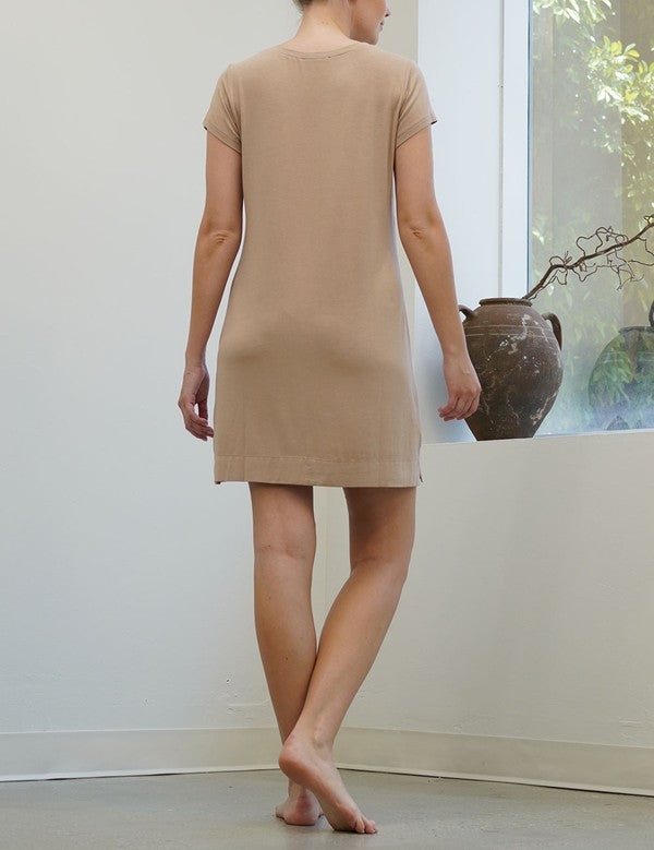 MODAL PAJAMA DRESS