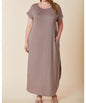 BAMBOO MAXI DRESS CURVY SIZE