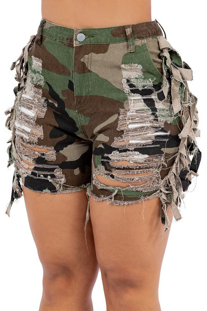 SEXY SPORT CAMOFLAGE SHORT