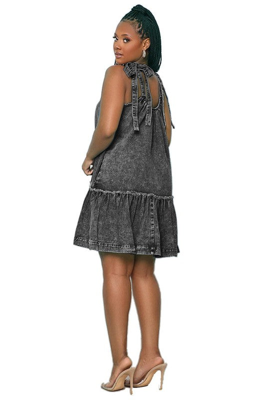 SEXY SUMMER DENIM DRESS