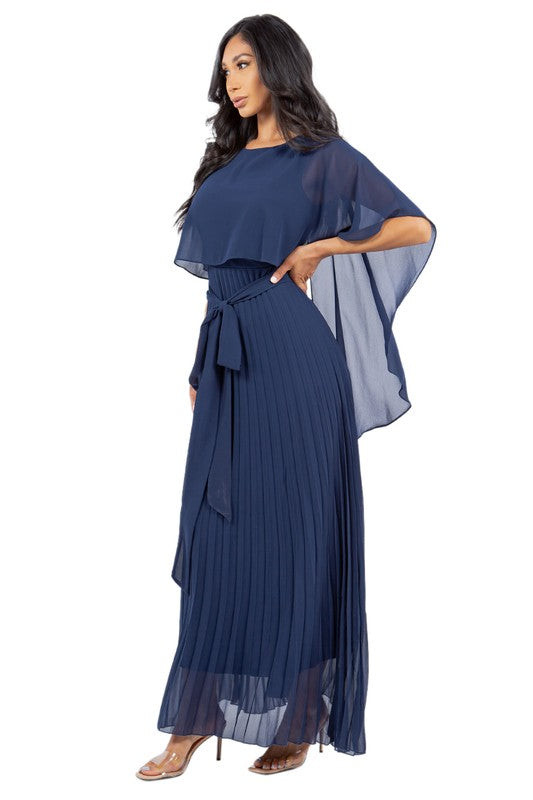 FASHION CHIFFON LONG MAXI DRESS