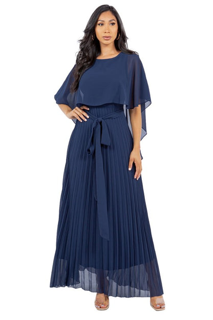 FASHION CHIFFON LONG MAXI DRESS