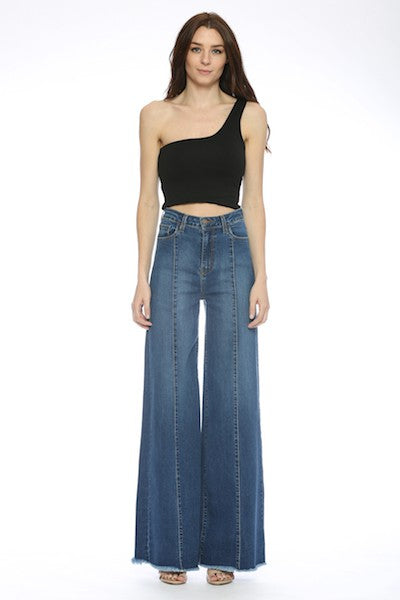 Wide leg, denim pants,  jeans, western