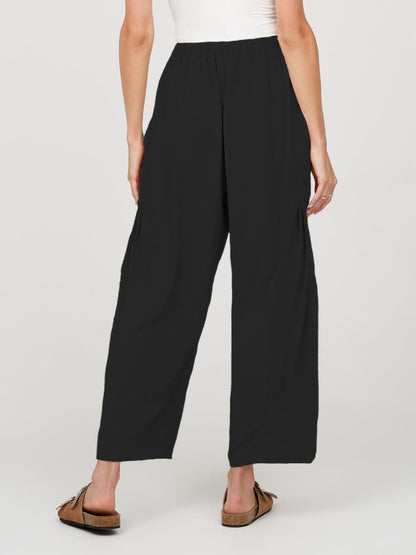 Full Size Wide Leg Pants with Pockets