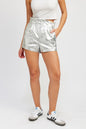 PAPERBAG METALLIC SHORTS