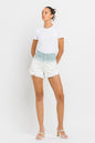 Super High Rise Paperbag Waistband Ombre Shorts