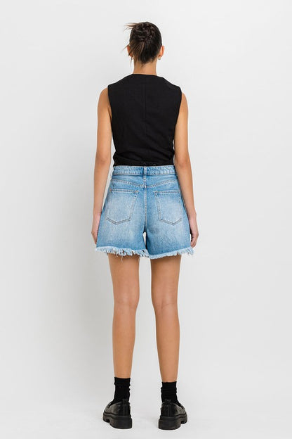 Super High Rise Pleats Shorts