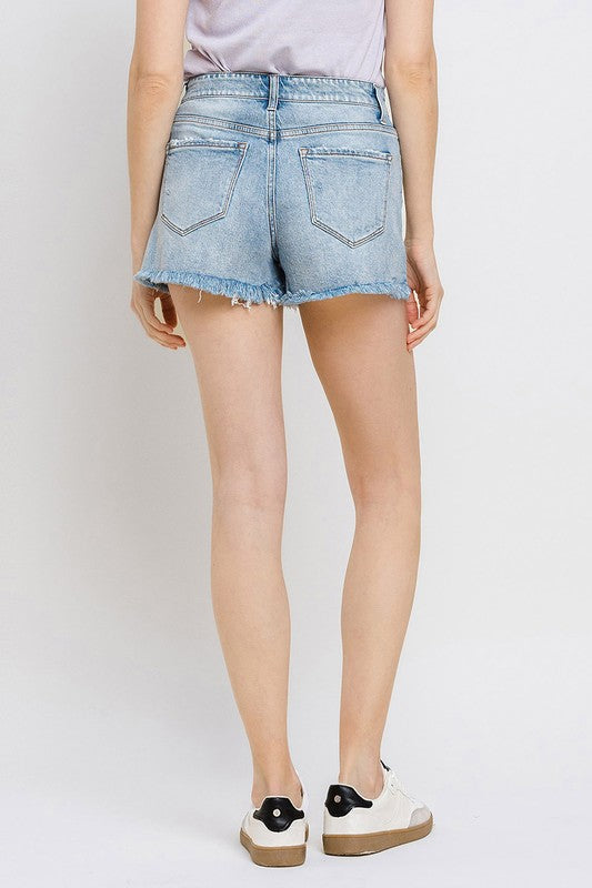 High Rise Mom Shorts