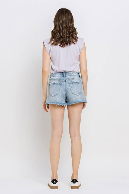 High Rise Mom Shorts