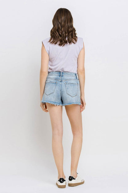 High Rise Mom Shorts