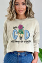 Religious With God All Things Possible Sweatshirt