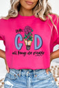 Religious With God All Things Possible Sweatshirt