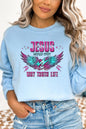 Religious Jesus World Tour Graphic Sweatshirt